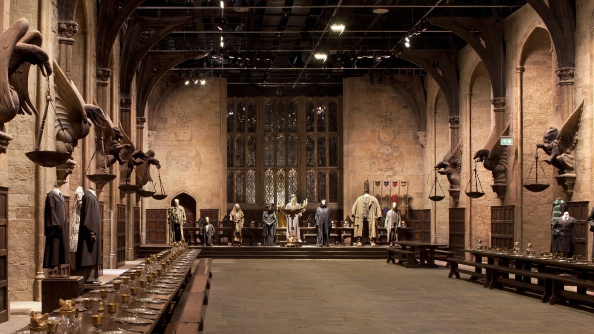 The Great Hall in Hogwarts | Warner Bros