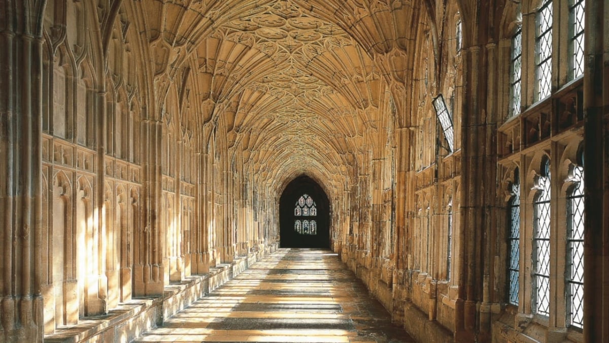 Kathedrale von Gloucester / Innenaufnahmen von Hogwarts | Brit Movie