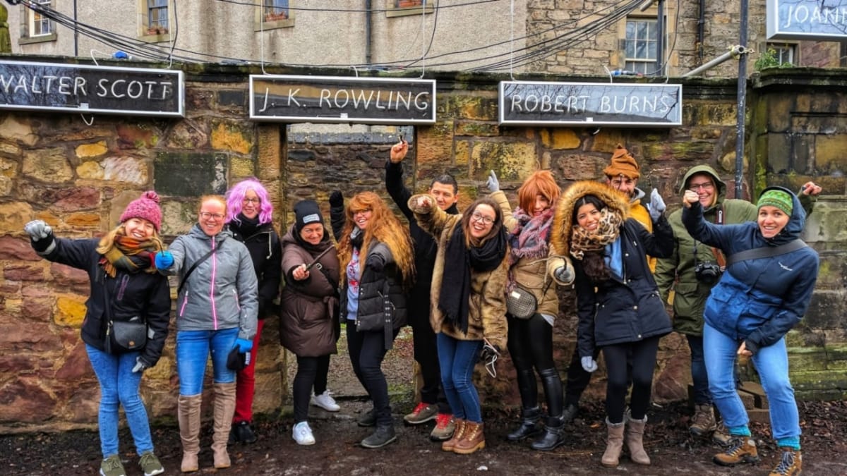 Auf den Spuren von JK Rowling in Edinburgh