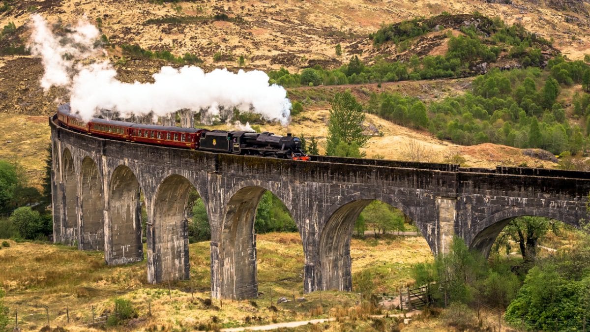 Harry Potter Steam Train and the Scenic Highlands