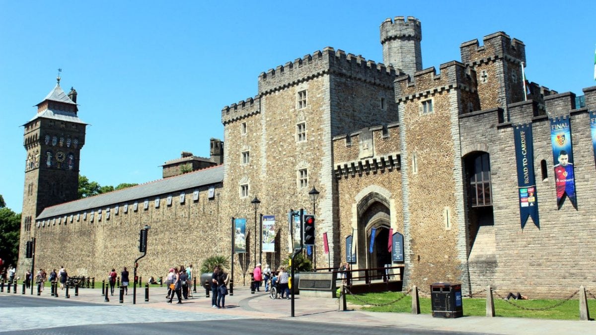 Cardiff Castle Entrance